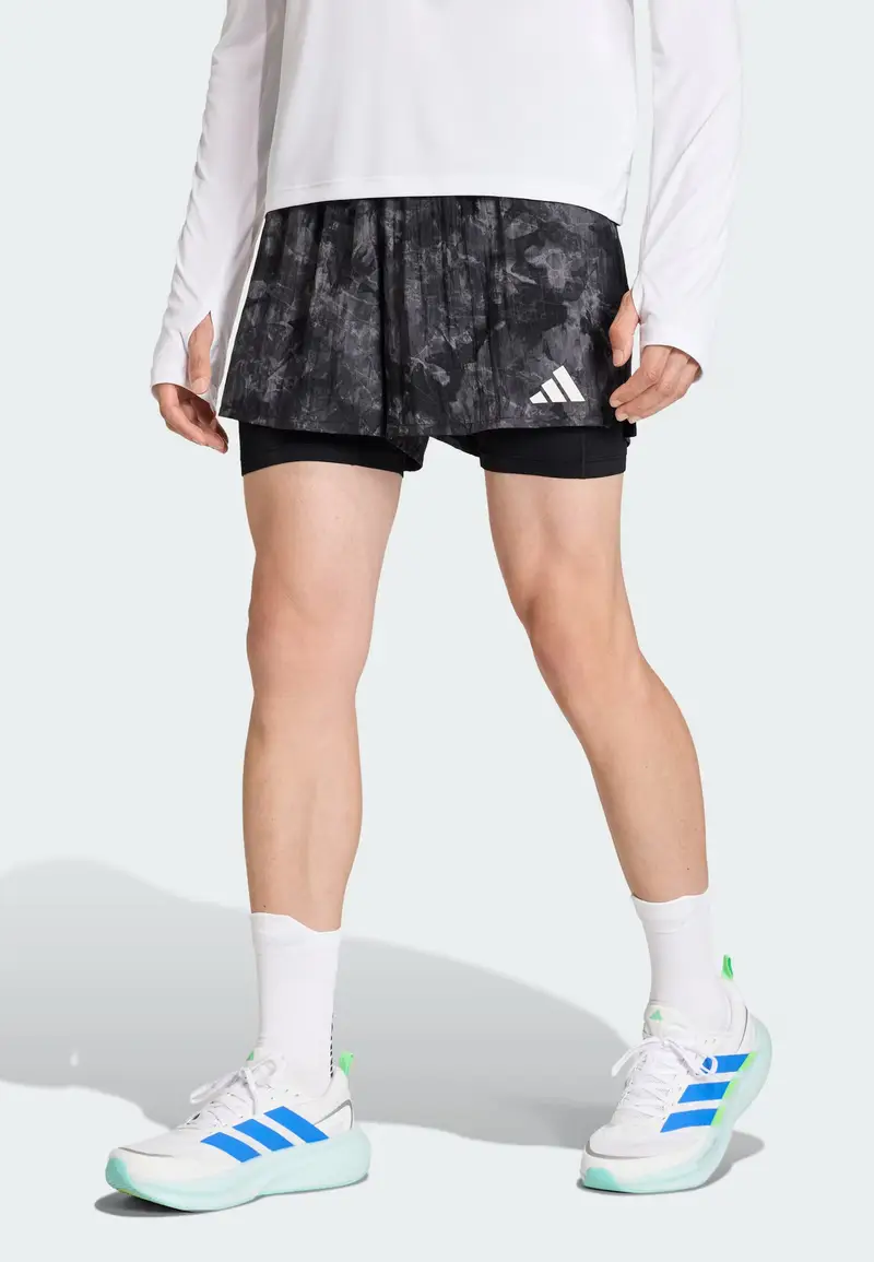 Pantaloni sportivi Adi365 grigio scuro / nero / bianco miniatura 2