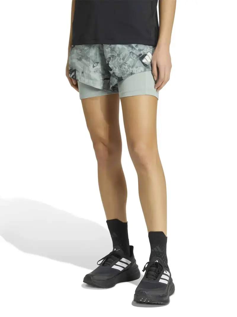 Pantaloni sportivi Adi365 verde pastello / nero miniatura 2