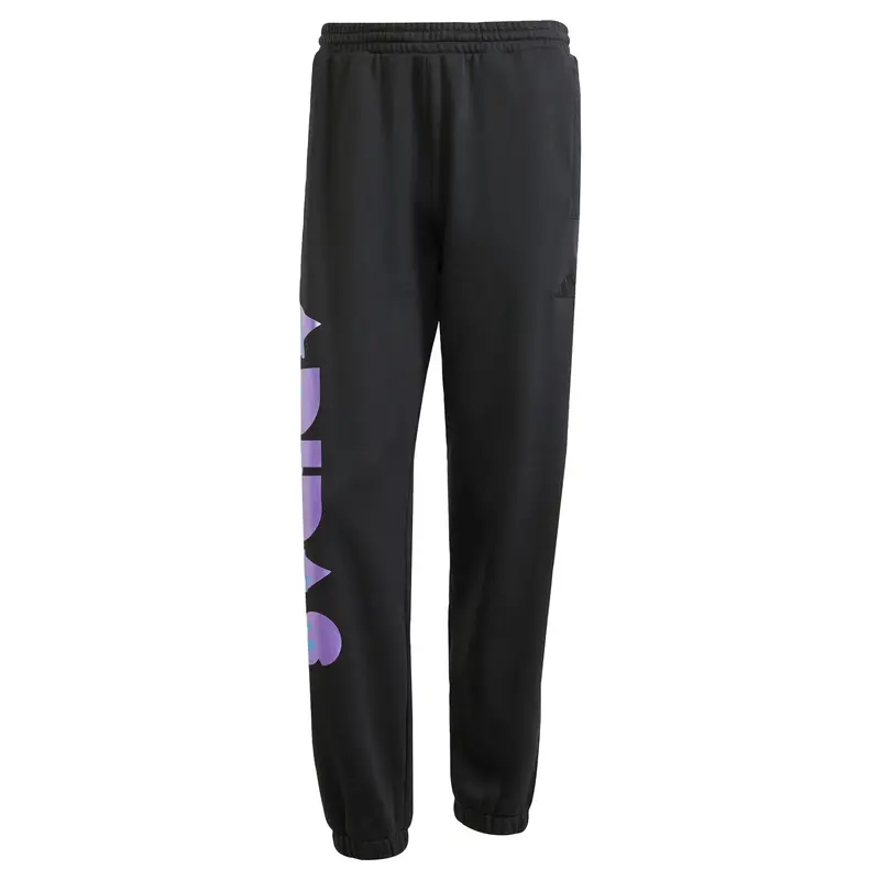 Pantaloni sportivi Adidas x Jeremy Scott blu reale / lilla chiaro / nero / bianco