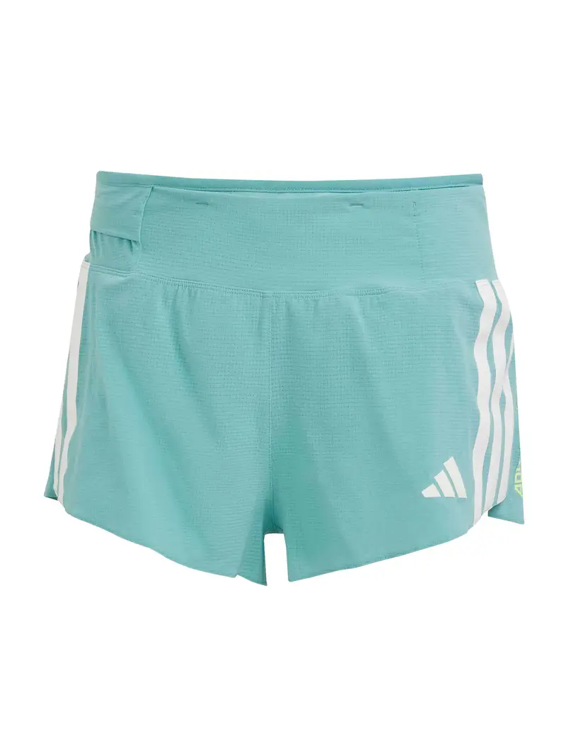 Pantaloni sportivi Adizero acqua / verde chiaro / bianco