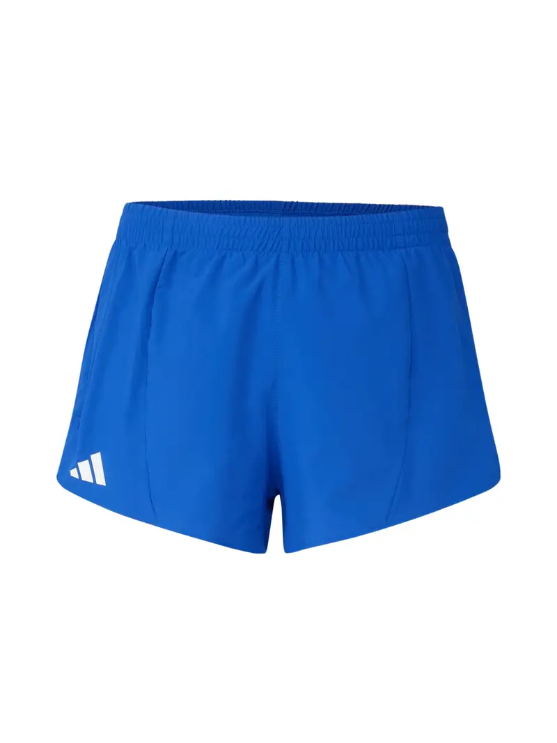 ADIDAS PERFORMANCE Pantaloni sportivi 'Adizero Essentials'  blu / bianco