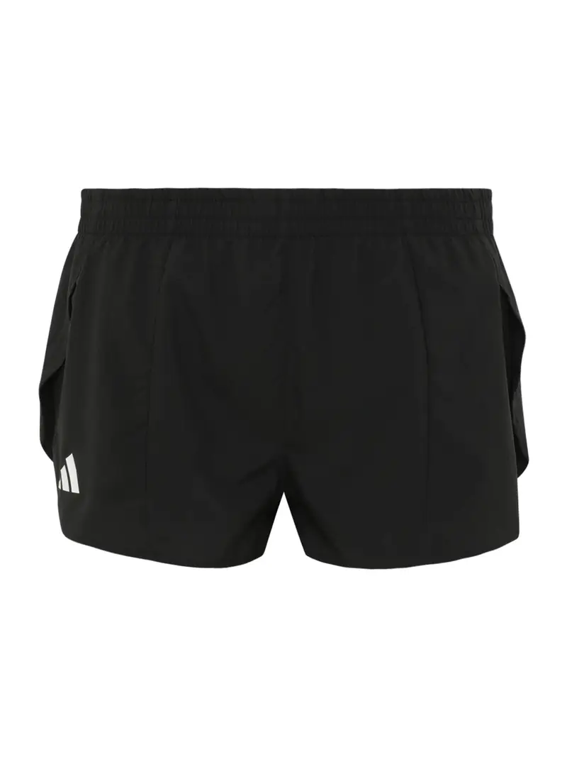 ADIDAS PERFORMANCE Pantaloni sportivi 'ADIZERO'  nero / bianco