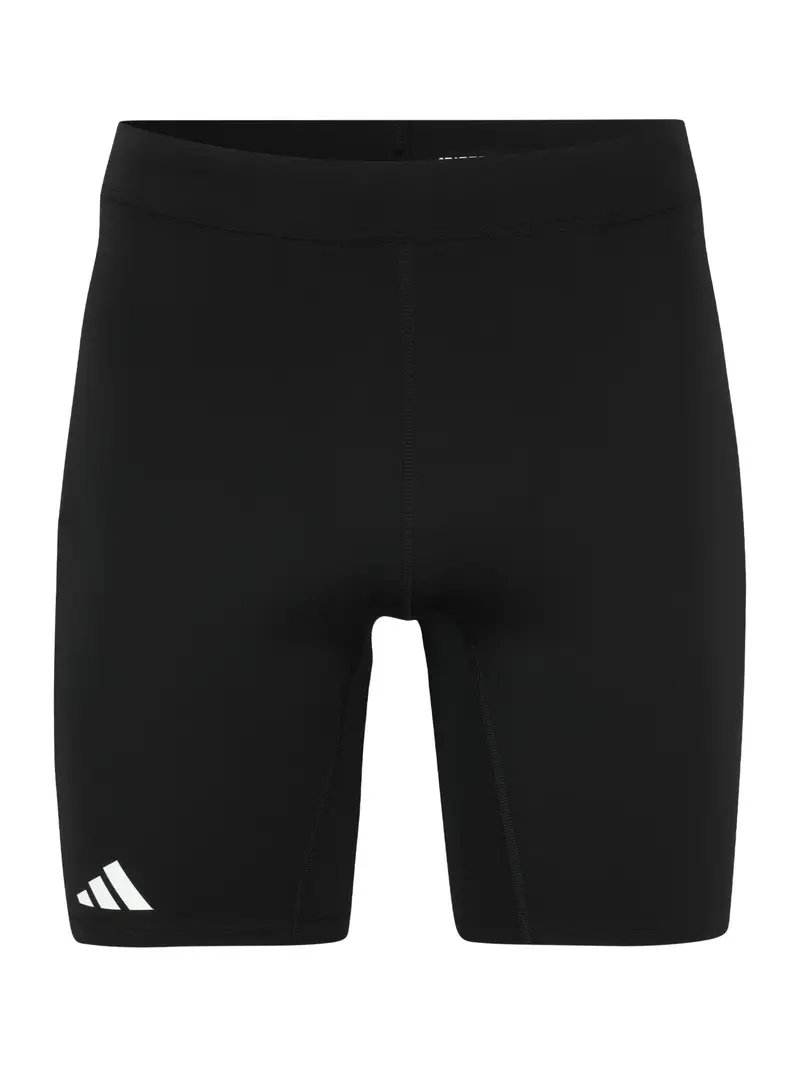 Pantaloni sportivi 'ADIZERO' nero / bianco