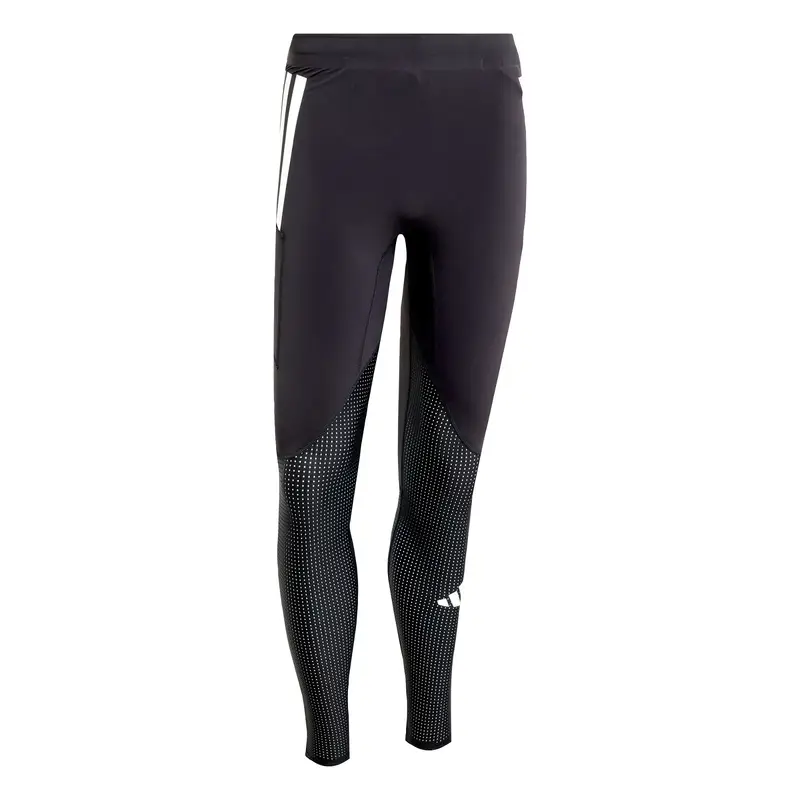 Pantaloni sportivi 'Adizero' nero / bianco
