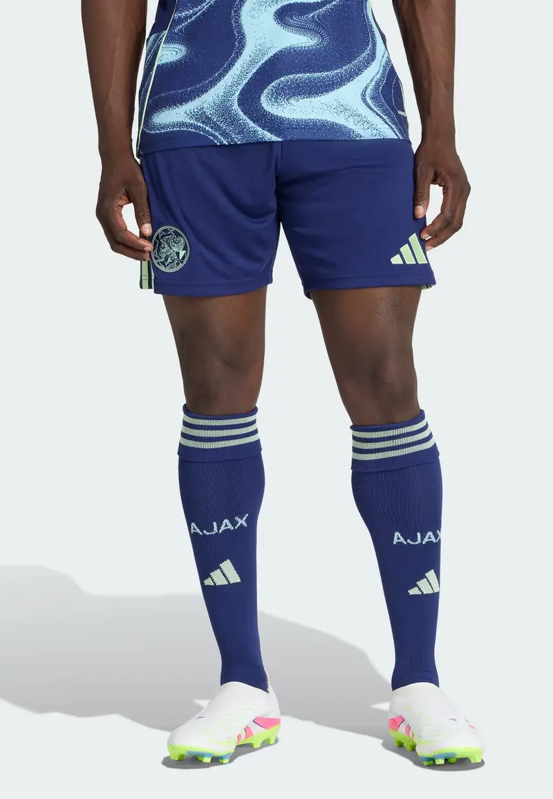 Pantaloni sportivi 'Ajax Amsterdam 25/26' navy / verde pastello miniatura 2