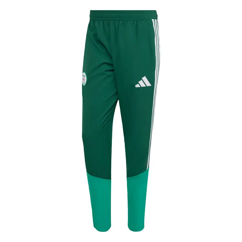 Pantaloni sportivi 'Algerien 26' smeraldo / verde scuro / bianco