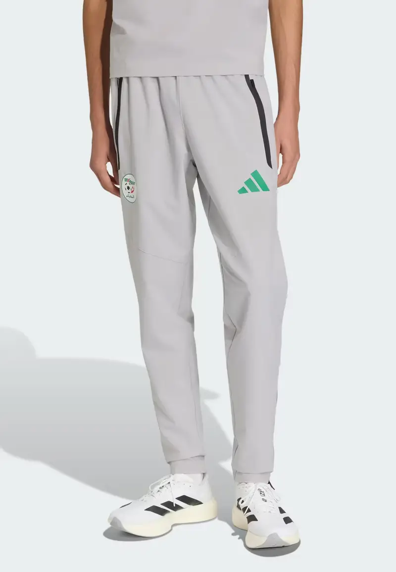 Pantaloni sportivi Algerien Tiro grigio chiaro / abete / nero / bianco miniatura 2