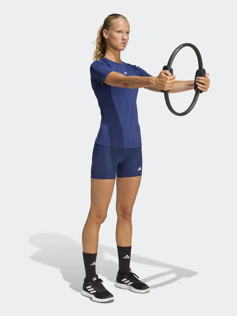 Pantaloni sportivi All Me blu scuro / bianco miniatura 2