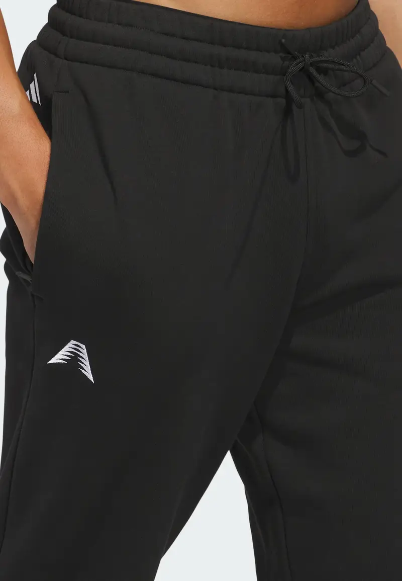 Pantaloni sportivi 'Anthony Edwards Foundation' nero / bianco miniatura 2