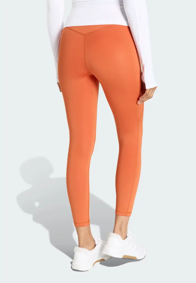 Pantaloni sportivi arancione / bianco miniatura 3