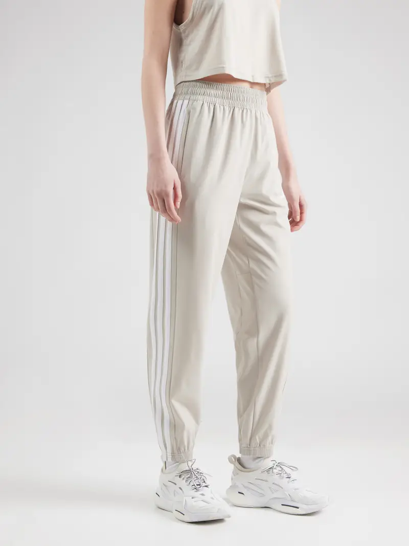 Pantaloni sportivi beige / bianco miniatura 2