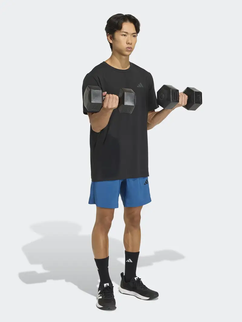 Pantaloni sportivi blu / nero miniatura 2