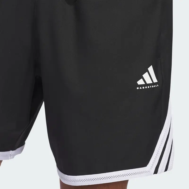 ADIDAS PERFORMANCE Pantaloni sportivi 'Crazy Lite' nero / bianco miniatura 3