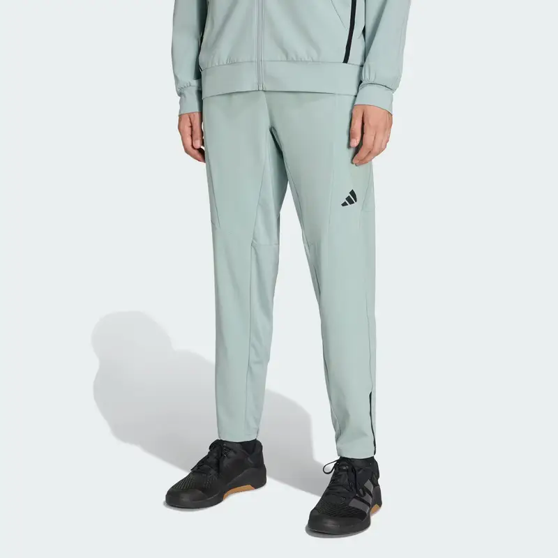 Pantaloni sportivi D4T menta / nero miniatura 2