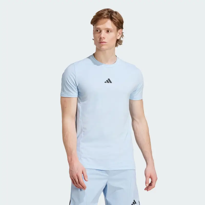 Pantaloni sportivi 'Designed For Training' blu pastello / nero miniatura 2