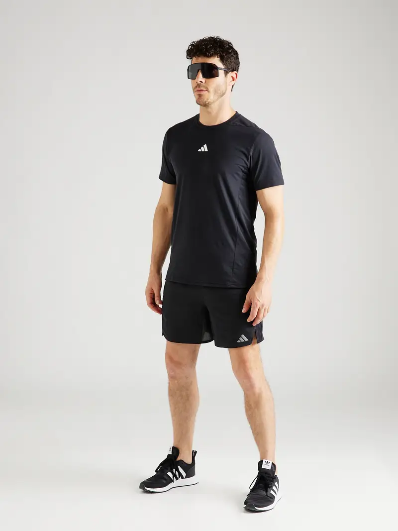 ADIDAS PERFORMANCE Pantaloni sportivi 'Designed for Training' nero / bianco miniatura 3