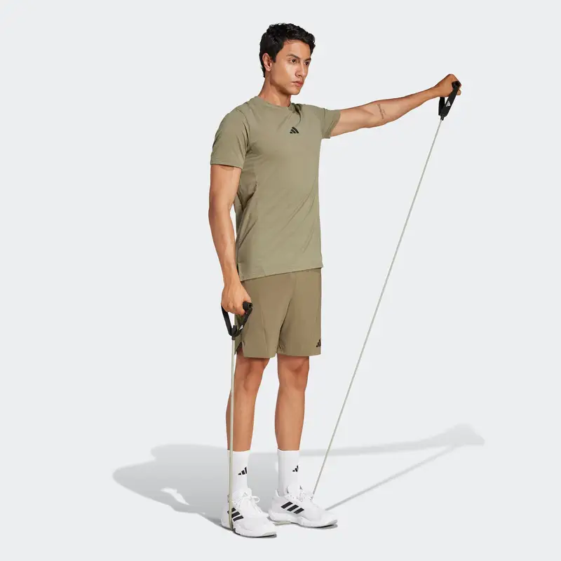 Pantaloni sportivi Designed for Training Workout oliva / nero miniatura 3