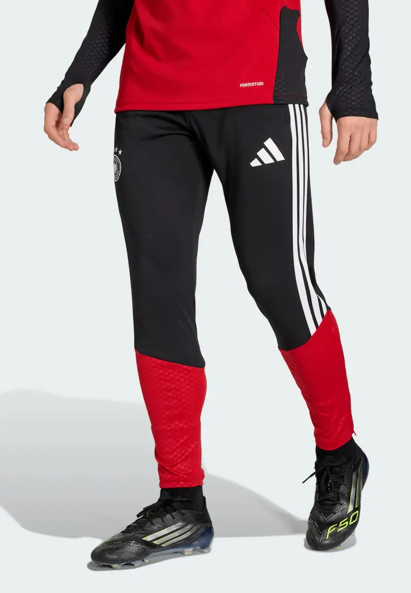 Pantaloni sportivi Deutschland 26 Tiro rosso / nero / bianco miniatura 2