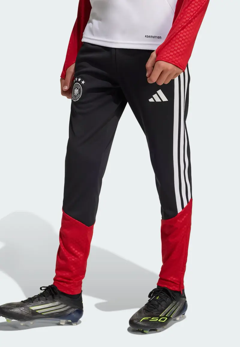 Pantaloni sportivi Deutschland 26 Tiro rosso / nero / bianco miniatura 2