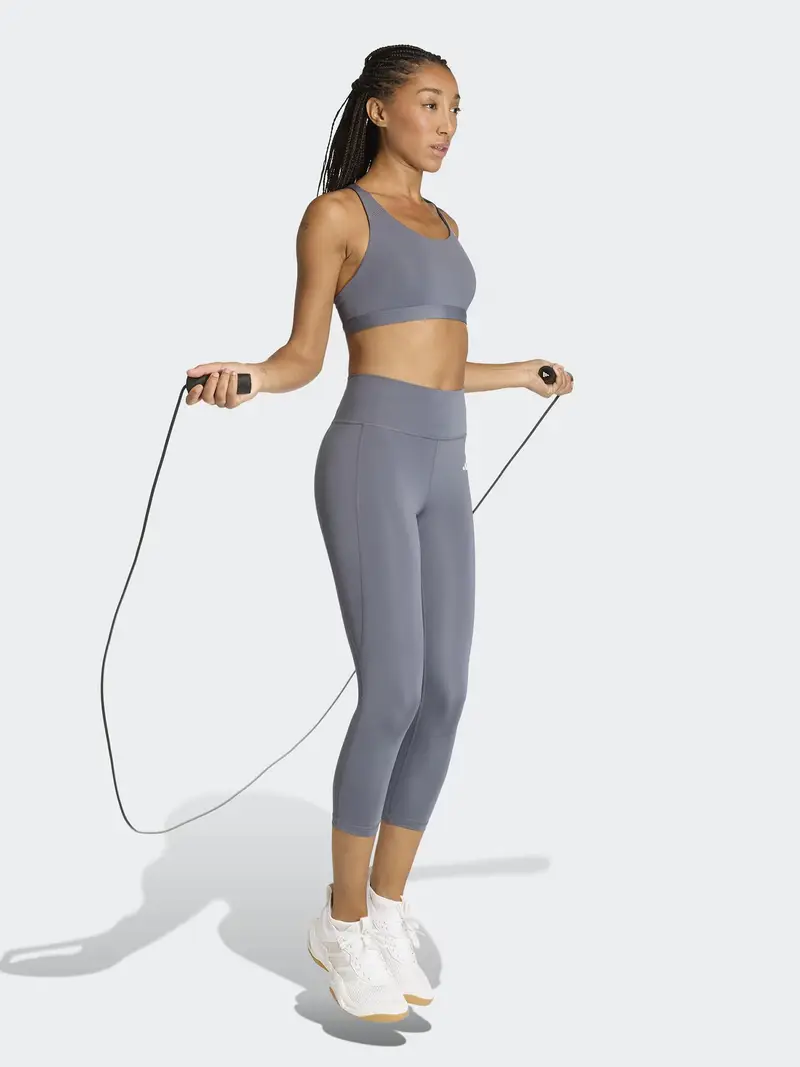 Pantaloni sportivi ESS grigio / bianco miniatura 2