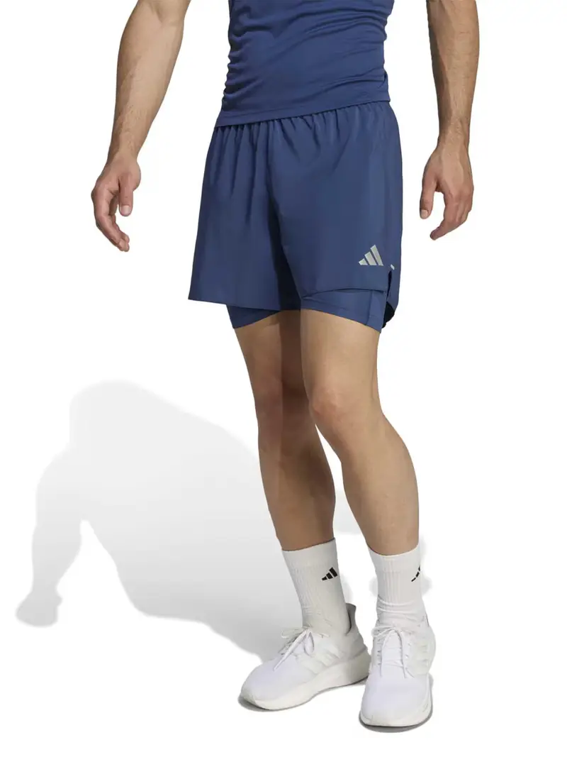 Pantaloni sportivi Ess navy / grigio / bianco miniatura 2