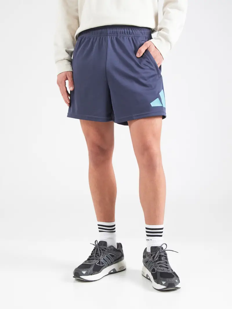 Pantaloni sportivi Essentials blu colomba / blu chiaro miniatura 2