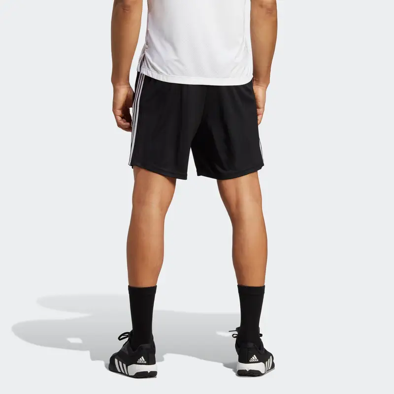 ADIDAS PERFORMANCE Pantaloni sportivi 'Essentials' nero / bianco miniatura 2