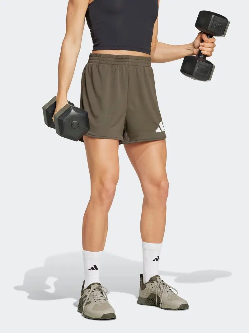 Pantaloni sportivi 'Essentials' verde / bianco miniatura 3