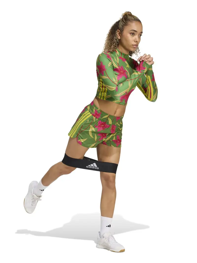 Pantaloni sportivi FARM giallo / giallo chiaro / verde chiaro / rosa miniatura 3