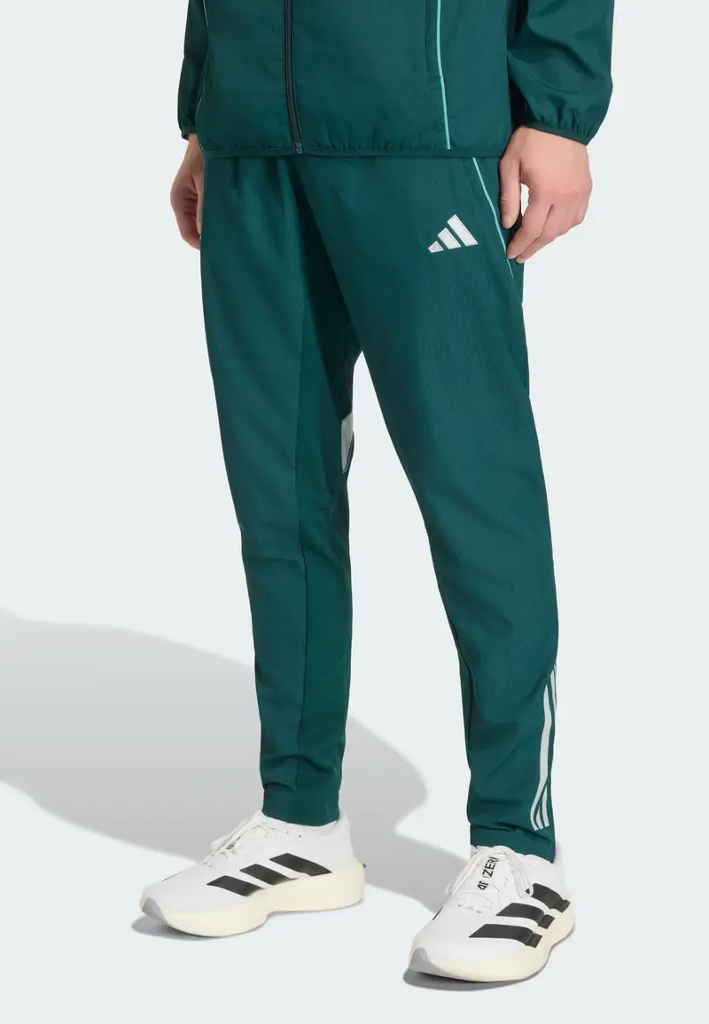 Pantaloni sportivi FC Arsenal Tiro 25 Competition verde scuro / bianco miniatura 2