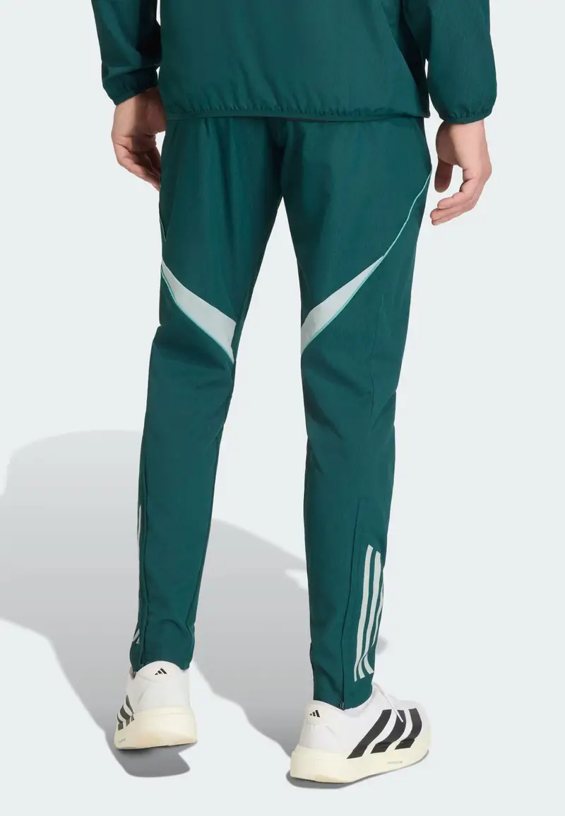 Pantaloni sportivi FC Arsenal Tiro 25 Competition verde scuro / bianco miniatura 3