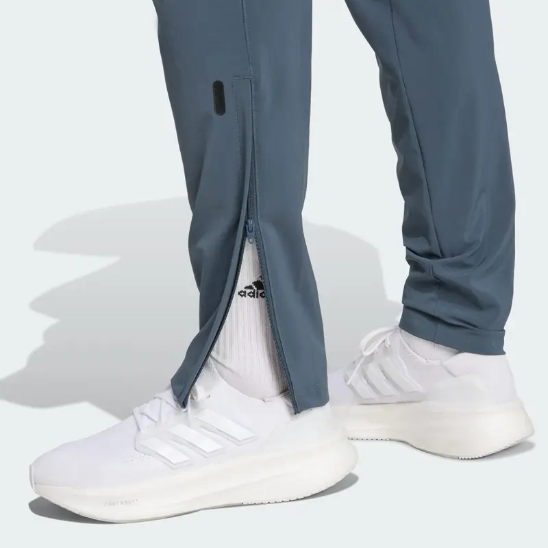 ADIDAS PERFORMANCE Pantaloni sportivi 'FC Bayern München' grigio / arancione miniatura 3