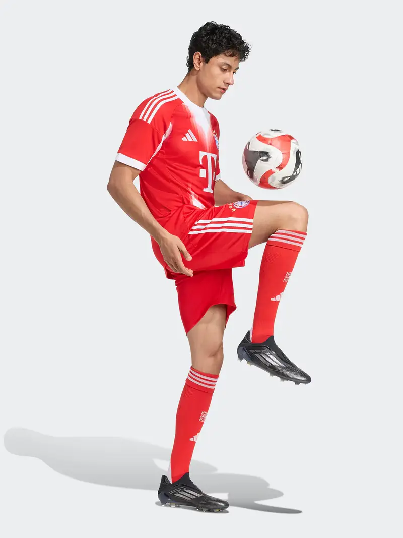 Pantaloni sportivi 'FCB' blu / oro / rosso / bianco miniatura 3