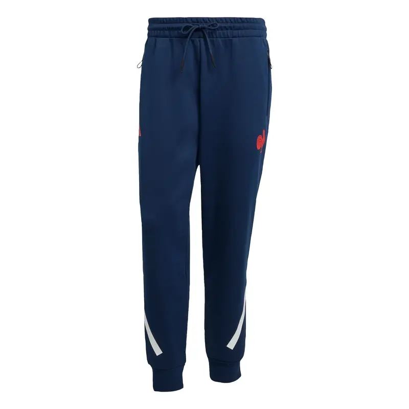 ADIDAS PERFORMANCE Pantaloni sportivi 'France Travel' blu / rosso chiaro / bianco miniatura 2