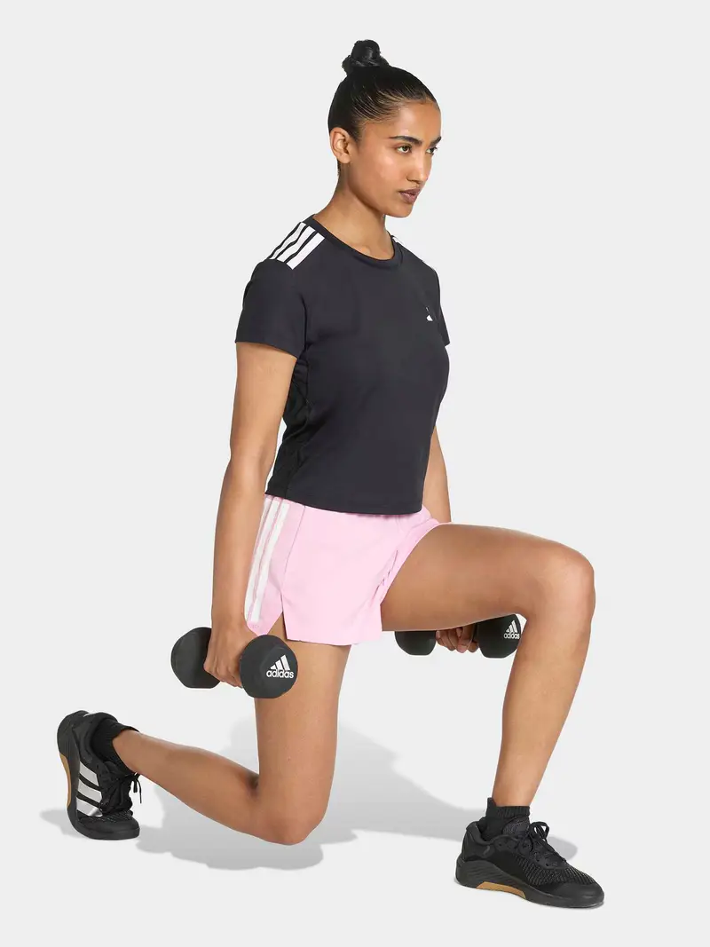 Pantaloni sportivi HYG rosa / bianco miniatura 2