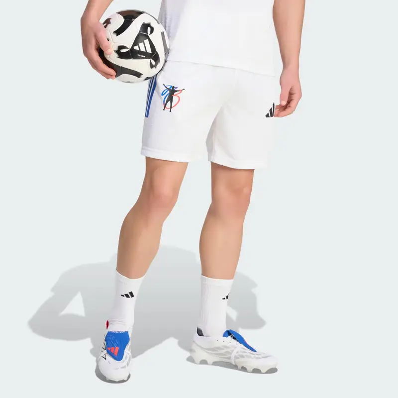 Pantaloni sportivi Jude Bellingham blu / rosso / nero / bianco miniatura 2