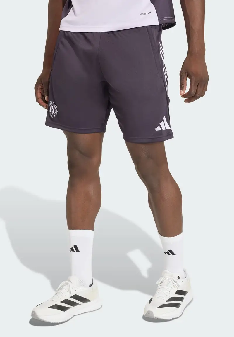 Pantaloni sportivi Manchester United Tiro 25 Competition nero / bianco miniatura 2