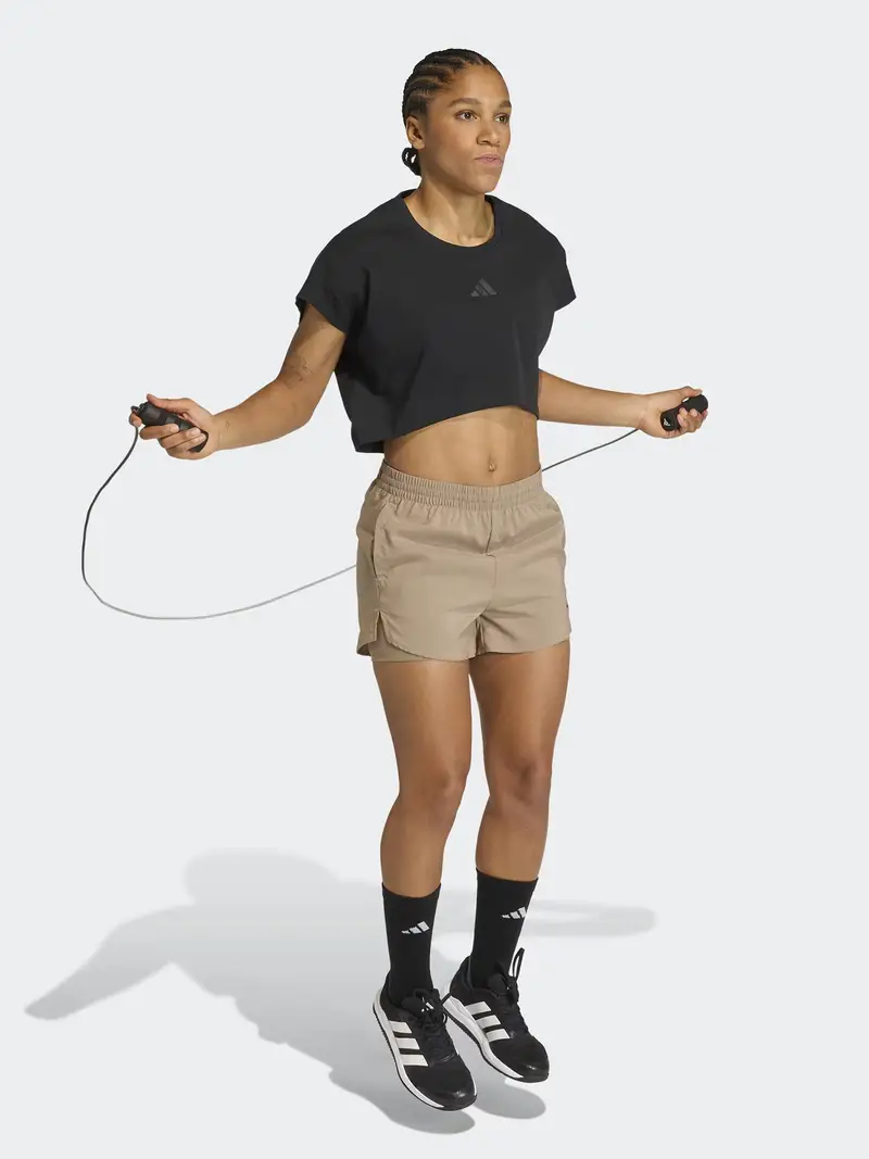 Pantaloni sportivi marrone chiaro miniatura 2