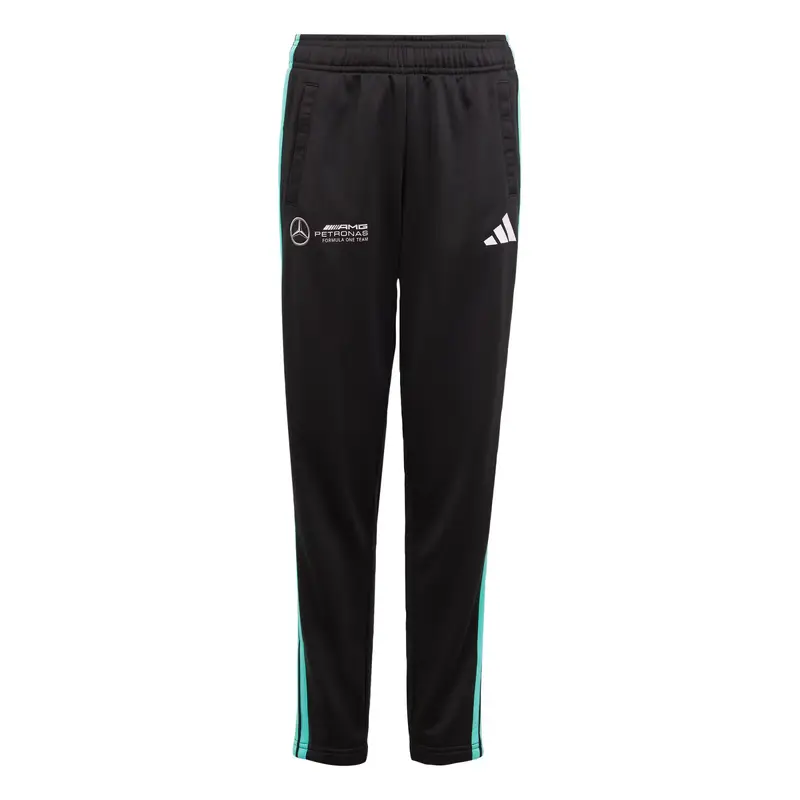 Pantaloni sportivi 'Mercedes - AMG Petronas Formula One Team DNA' acqua / nero / bianco