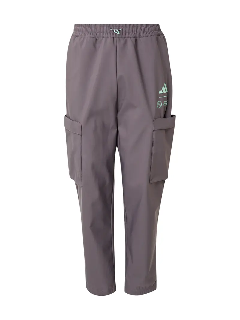 Pantaloni sportivi 'Mercedes - AMG Petronas Formula One Team' grigio / menta