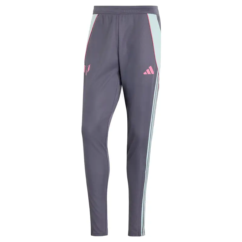 Pantaloni sportivi Messi grigio scuro / menta / rosa chiaro