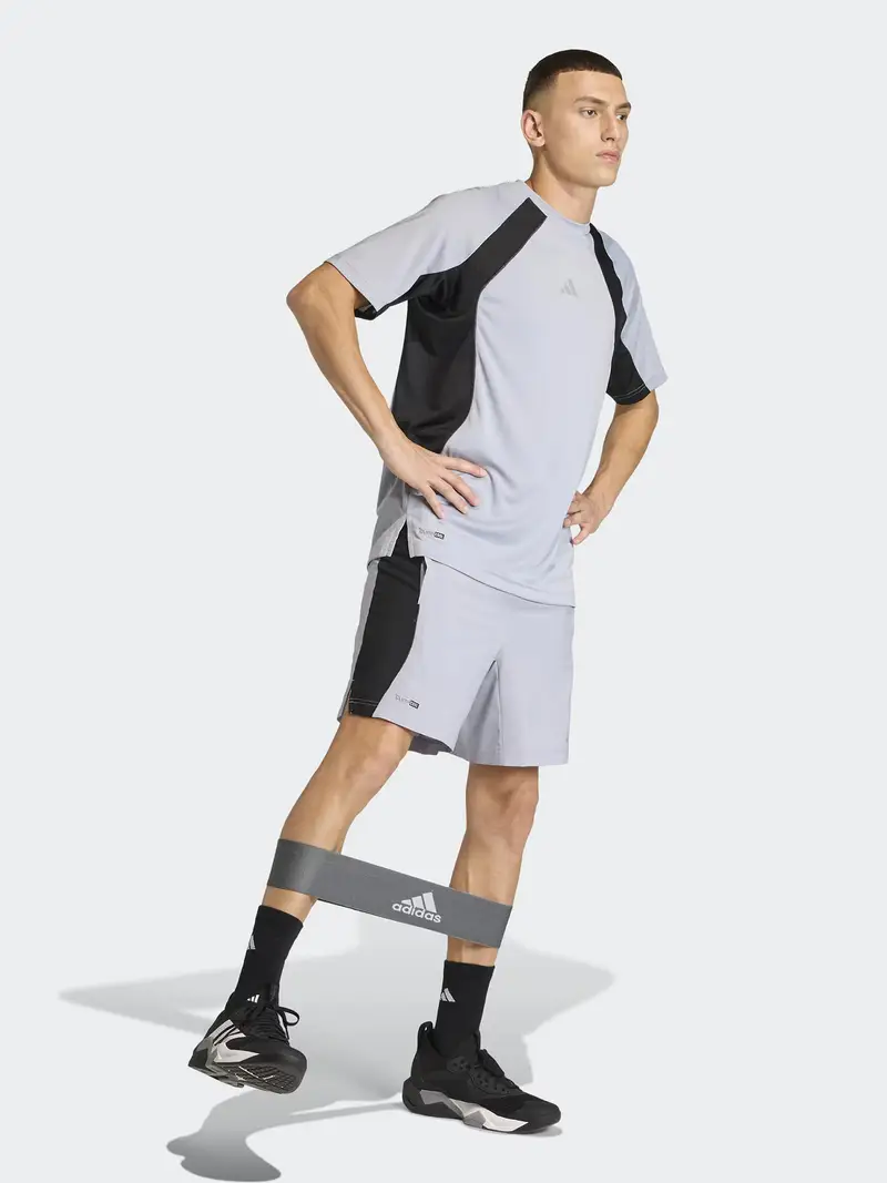 Pantaloni sportivi nero / argento miniatura 2