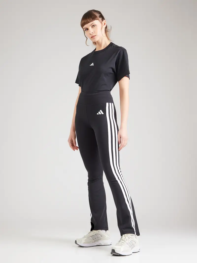 ADIDAS PERFORMANCE Pantaloni sportivi nero / bianco miniatura 3