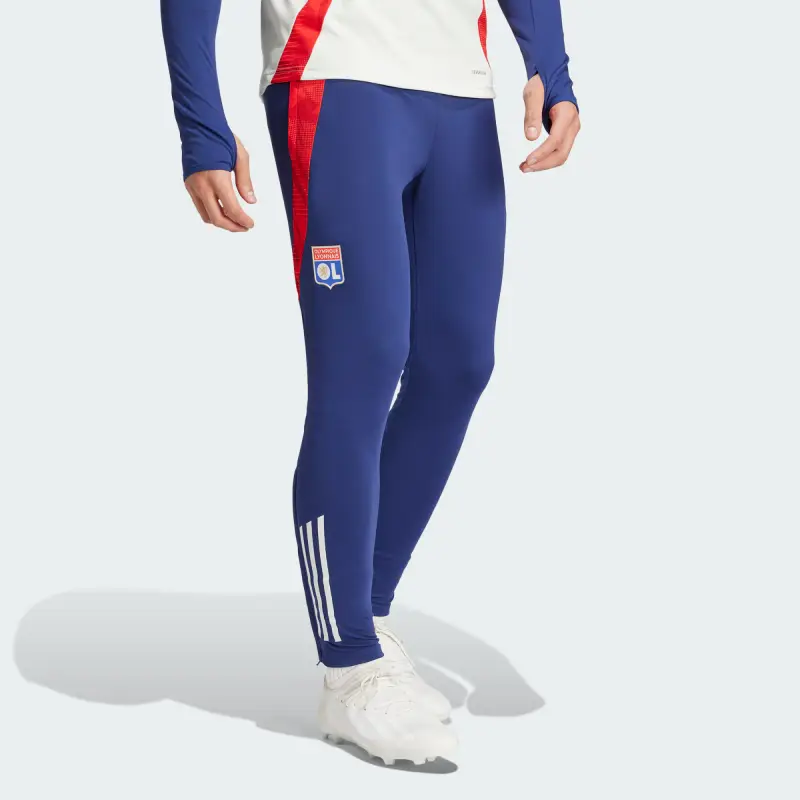 Pantaloni sportivi 'Olympique Lyonnais Tiro 24' blu scuro / rosso / bianco miniatura 2