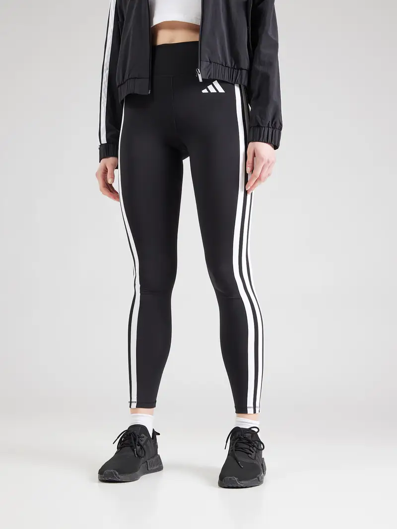 Pantaloni sportivi 'Optime Essentials' nero / bianco miniatura 2