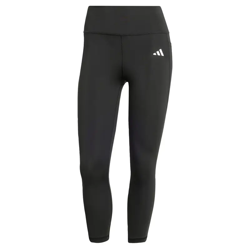 ADIDAS PERFORMANCE Pantaloni sportivi 'Optime Essentials'  nero / bianco