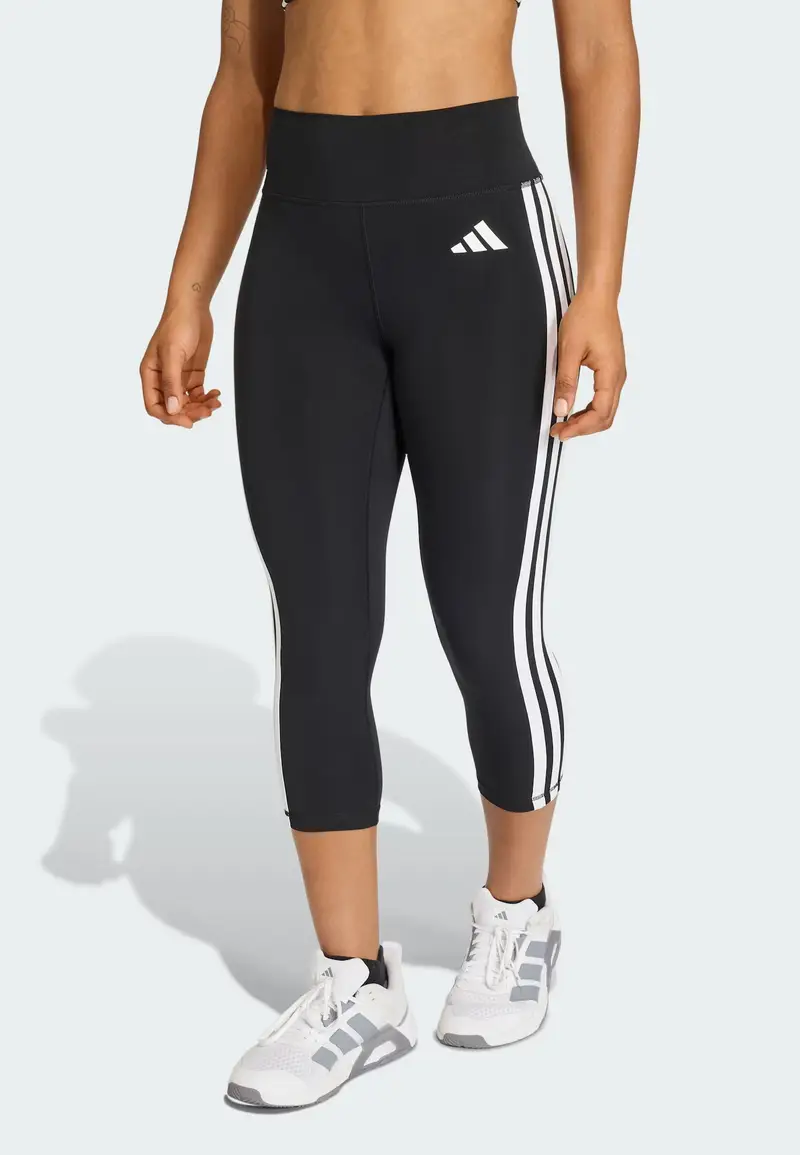 Pantaloni sportivi 'Optime Essentials' nero / bianco miniatura 2