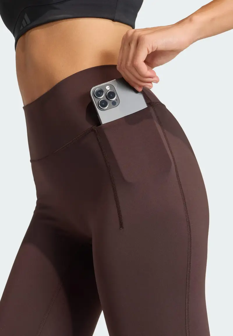 Pantaloni sportivi 'Optime' marrone scuro miniatura 2