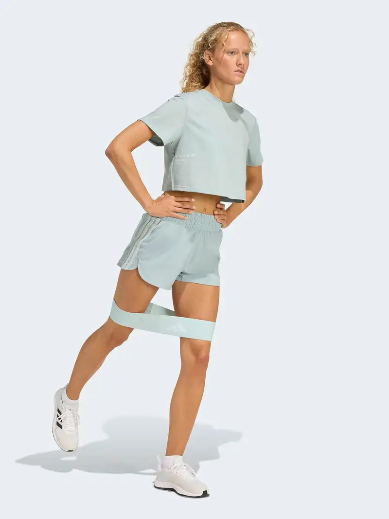 Pantaloni sportivi PACER blu chiaro / bianco miniatura 2