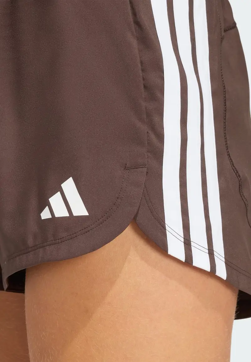 Pantaloni sportivi Pacer marrone scuro / bianco miniatura 2